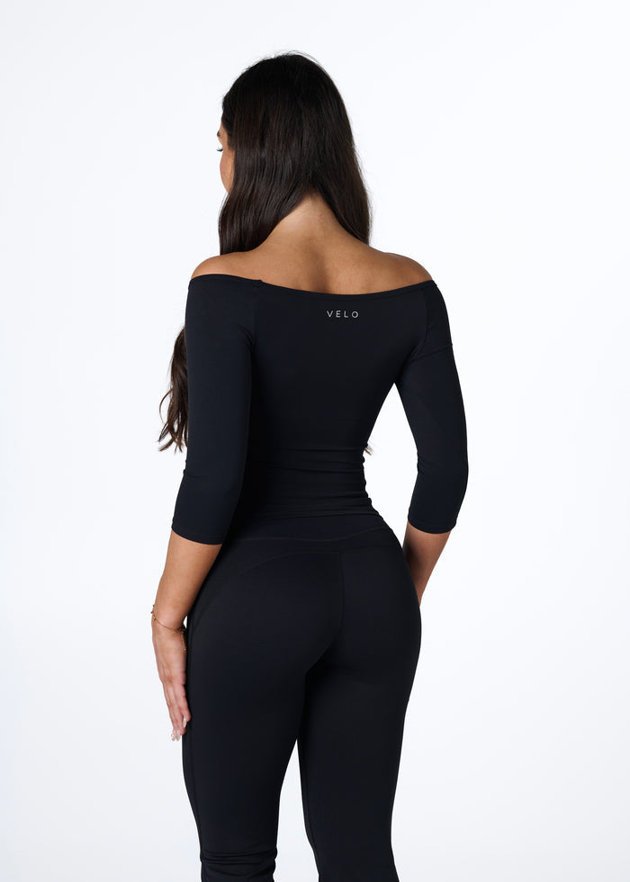 EVERYDAY 3/4 SLEEVE - BLACK