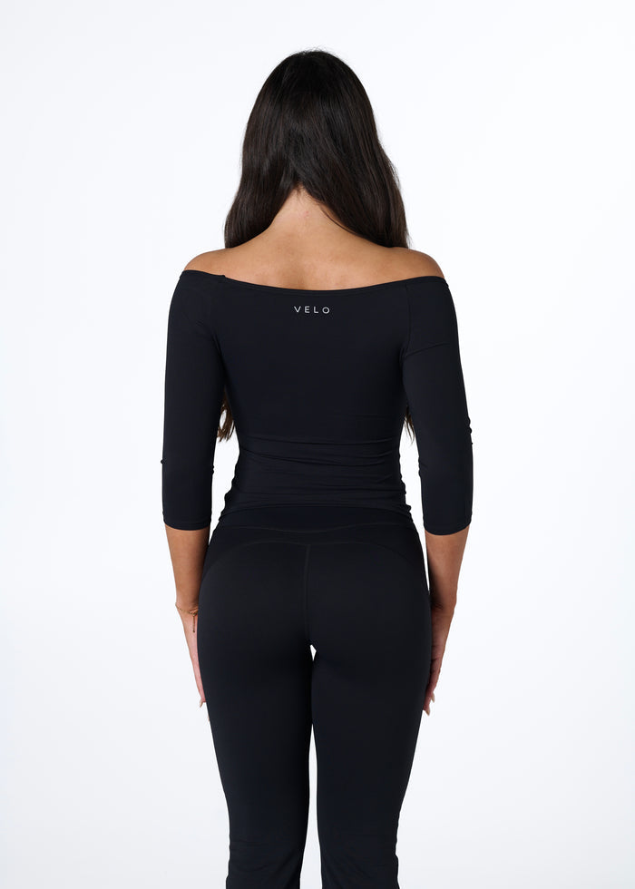 EVERYDAY 3/4 SLEEVE - BLACK