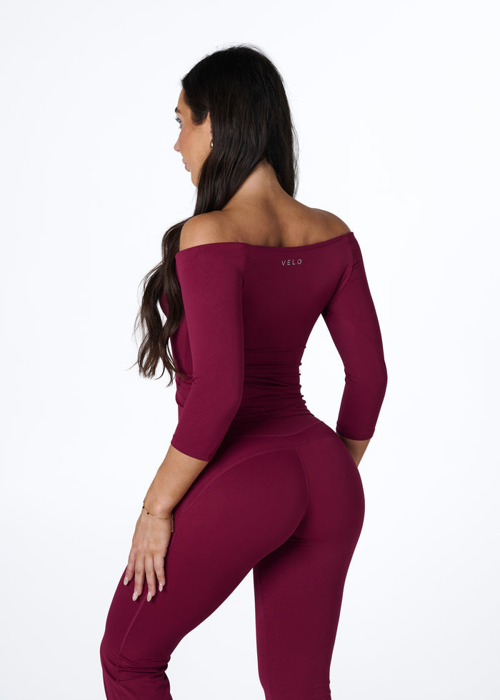 EVERYDAY 3/4 SLEEVE - CRANBERRY