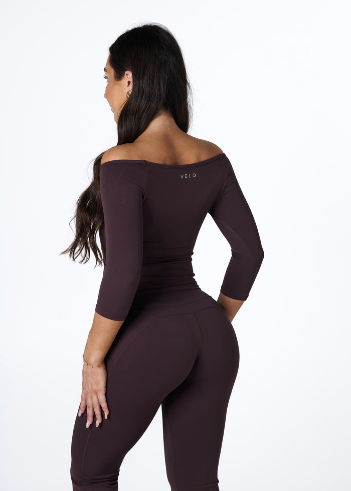 EVERYDAY 3/4 SLEEVE - ESPRESSO