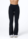 EVERYDAY FLARED LEGGINGS - BLACK