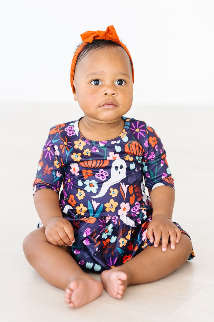 Fangtastic 3/4 Sleeve Twirl Bodysuit-Mila & Rose ®