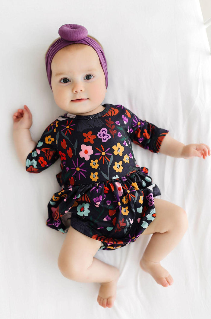 Fangtastic 3/4 Sleeve Twirl Bodysuit-Mila & Rose ®