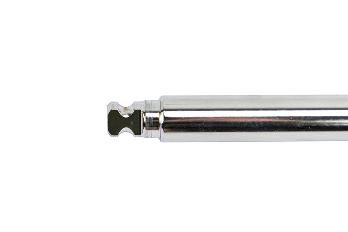 Fastway Chrome Receiver Lock Hitch Pin Locking Tip Detail - Close-Up | United RV Parts