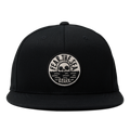 Artistic graphic featuring a skull with a moustache and a cricket cap on a black background, embodying Roark’s adventurous spirit.