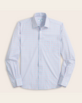 White with Red and Blue Windowpane shirt