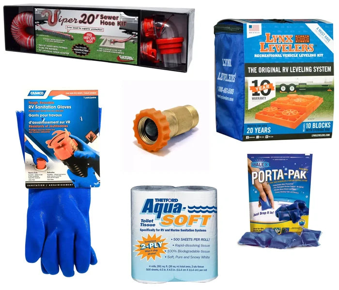 First Time RVer Essentials Bundle - Product Collection Layout | United RV Parts