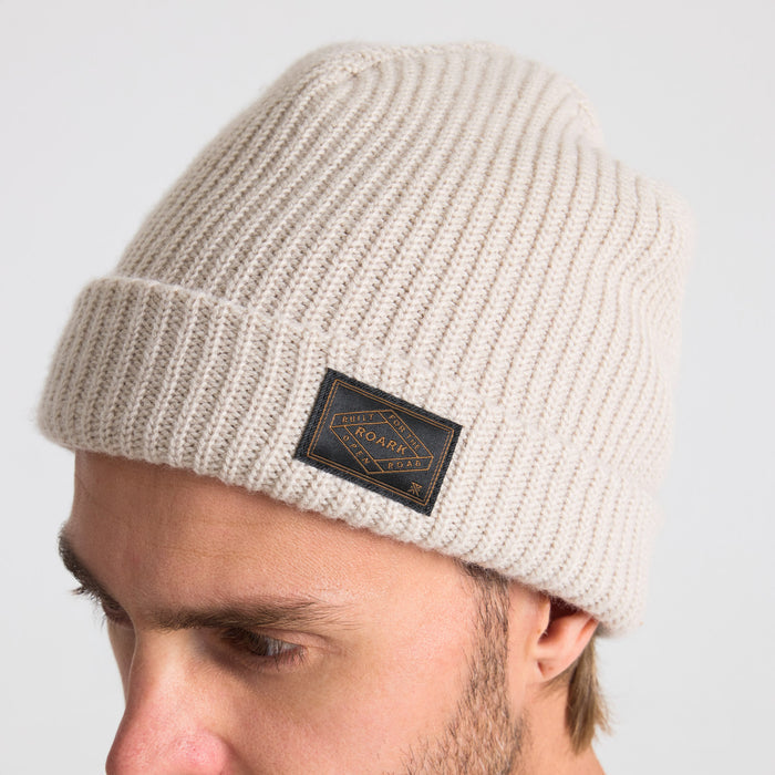 Stylish Roark knit beanie cap ideal for outdoor adventure and travel