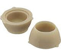 Beige Saniprene 1/2" Cone Washers - Side Profile Pair View | United RV Parts
