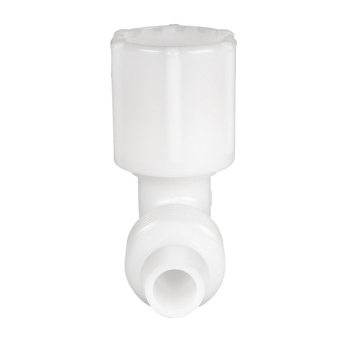 Flair-It 06816 RV Fresh Water Fitting - Front View Cap Removed Showing Threaded Insert | United RV Parts