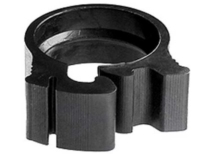Black Plastic Flair-It PEXLOCK 1/2" PEX Crimp Ring - Angled Detail View | United RV Parts