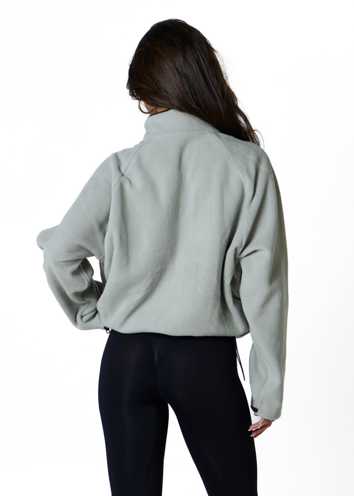 FLEECE ZIP - LIGHT GREY