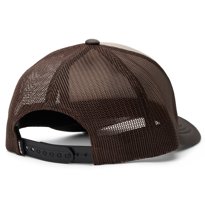 Stylish Roark trucker hat in a muted color, ideal for outdoor and adventure seekers