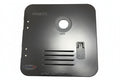 Black Fogatti FS09D1B RV Water Heater Service Access Door - Angled Front View | United RV Parts