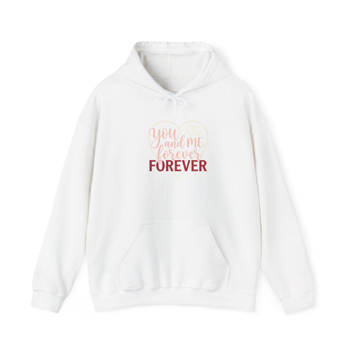 Forever You & Me Hoodie - Romantic Holding Hands Pullover