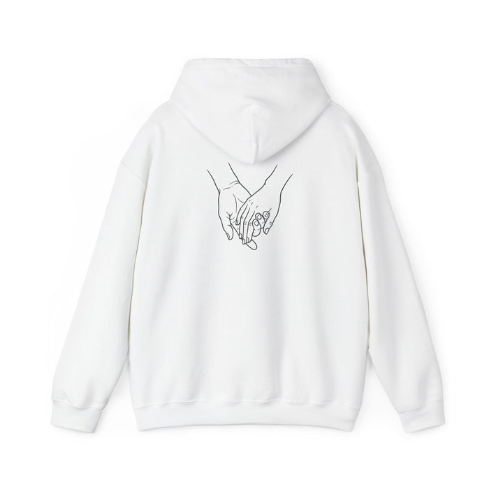 Forever You & Me Hoodie - Romantic Holding Hands Pullover
