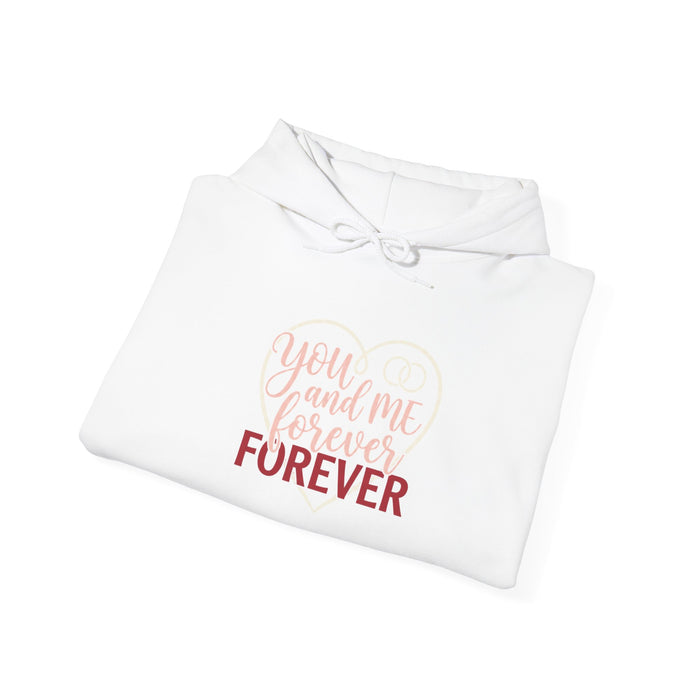 Forever You & Me Hoodie - Romantic Holding Hands Pullover