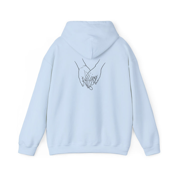 Forever You & Me Hoodie - Romantic Holding Hands Pullover