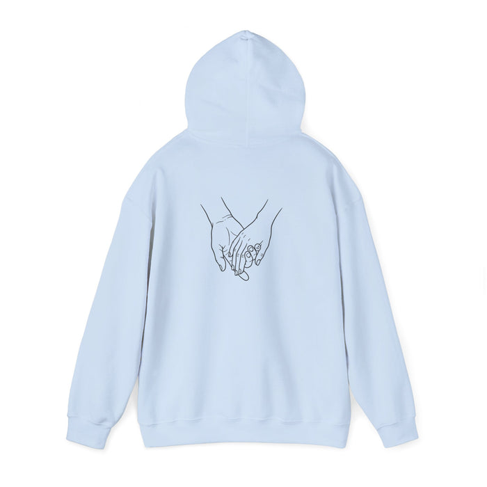 Forever You & Me Hoodie - Romantic Holding Hands Pullover