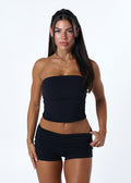 FORM BANDEAU TOP  - BLACK