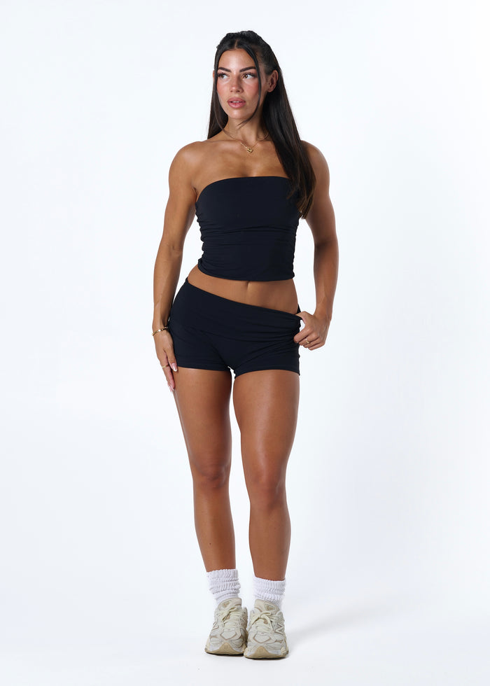 FORM BANDEAU TOP  - BLACK