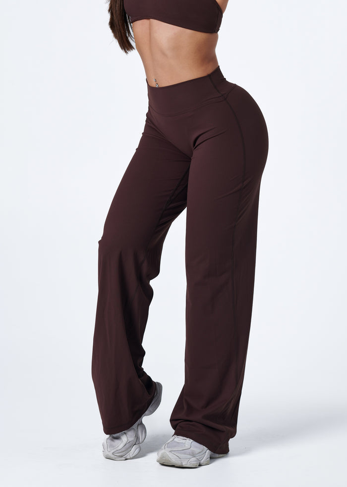 FORM STRAIGHT LEG PANTS - ESPRESSO
