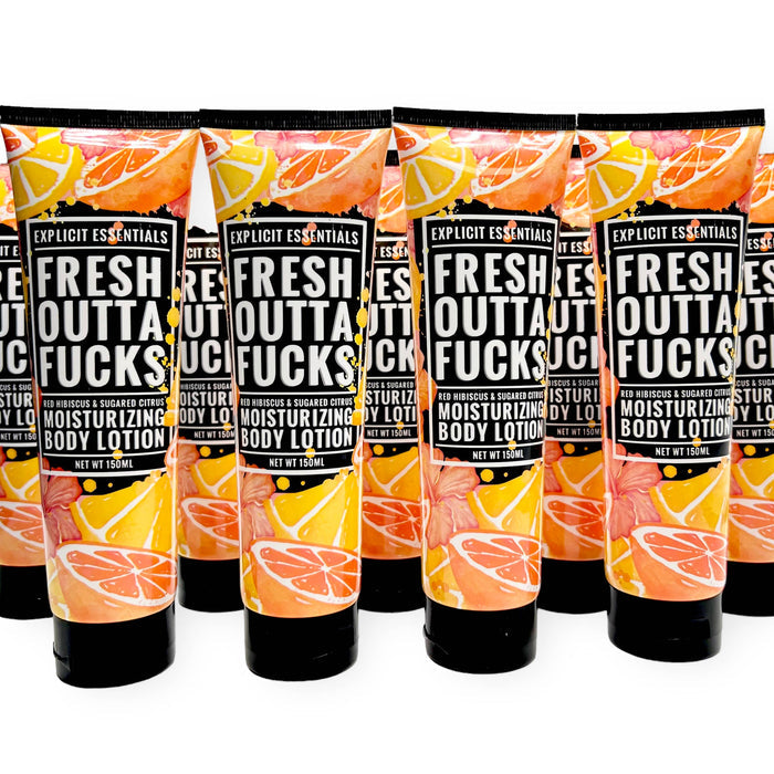 Fresh Outta F@#*ks Body Lotion