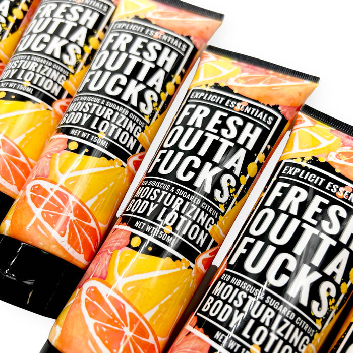 Fresh Outta F@#*ks Body Lotion