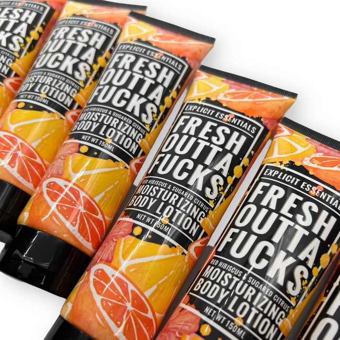 Fresh Outta F@#*ks Body Lotion