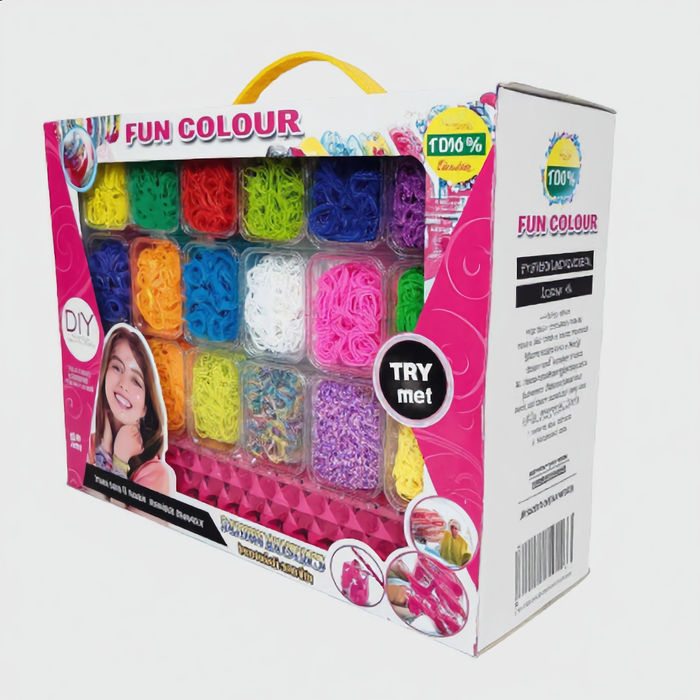 Fun Colour DIY Craft Thread Set