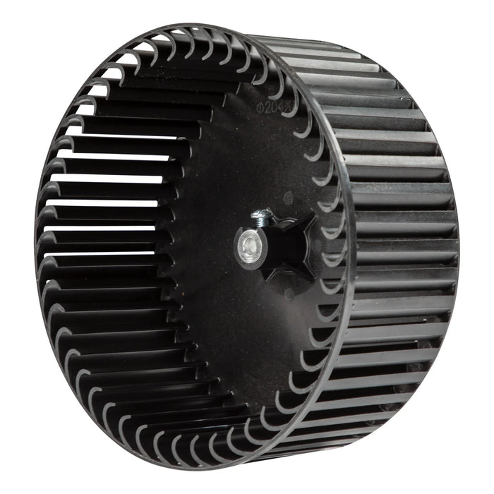 Black Plastic Furrion RV Air Conditioner Blower Wheel C-FACR15SA-003 - Angled View | United RV Parts