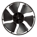 Black Plastic RV AC Condenser Fan Blade - Top View | United RV Parts