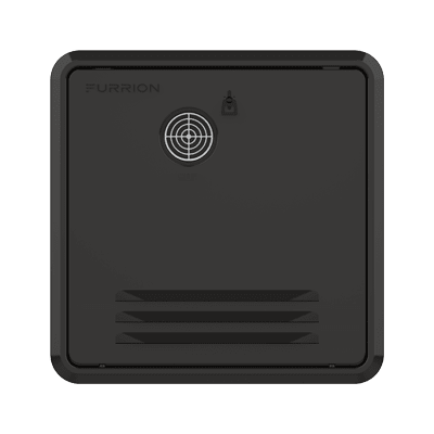 Black Furrion RV Water Heater Door - Front View | United RV Parts