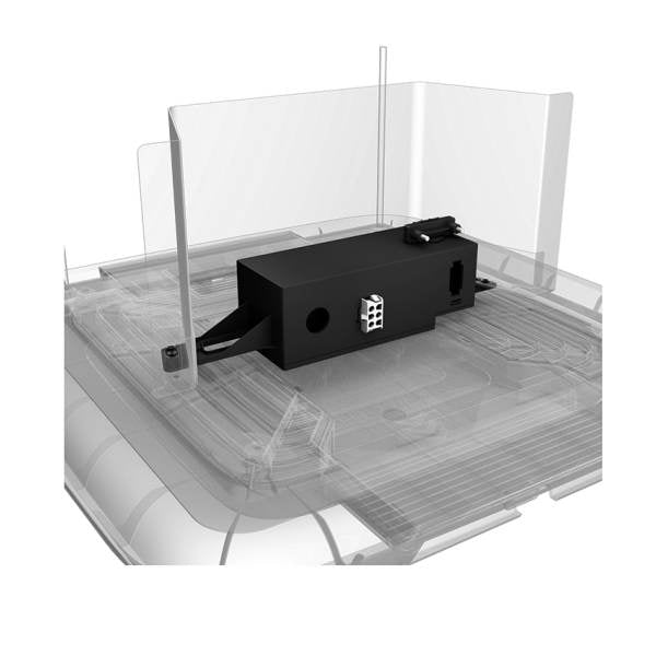 Black Furrion Single Zone Controller Installation Diagram - Exploded View | United RV Parts