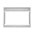 Stainless Steel GE Microwave Trim Kit JX1095STSS - Front View | United RV Parts