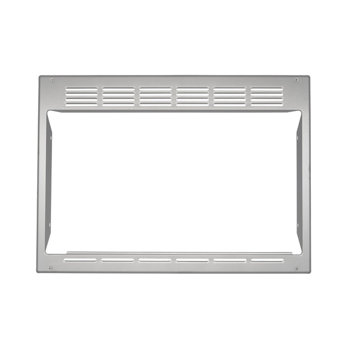 Stainless Steel GE Microwave Trim Kit JX1095STSS - Front View | United RV Parts