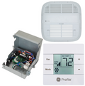 White GE Profile RV Non-Ducted AC Kit RVACS-NKITW - Ceiling Assembly, Control Box & Thermostat | United RV Parts