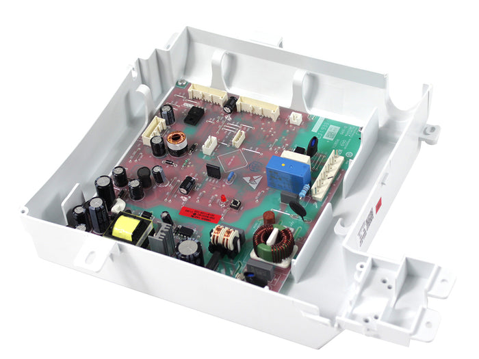 GE Refrigerator Main Control Board WR55X28533 - Open Angled View Showing PCB Components | United RV Parts
