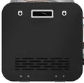 Black GE Profile PM6BRS RV Water Heater Exterior Access Door - Front View | United RV Parts