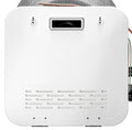 White GE Appliances RV Water Heater Door PM6WRS - Front View with Vents | United RV Parts