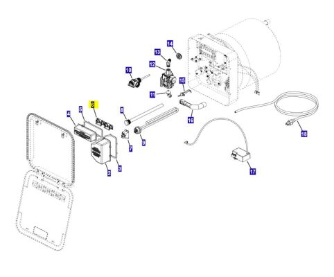 GE Appliances | Water Heater Thermostat Assembly  | WS26X23762 | Fits PR06DSATBA