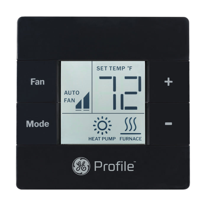 Black GE Profile RGRWT2B RV Thermostat - Heat Mode Display | United RV Parts