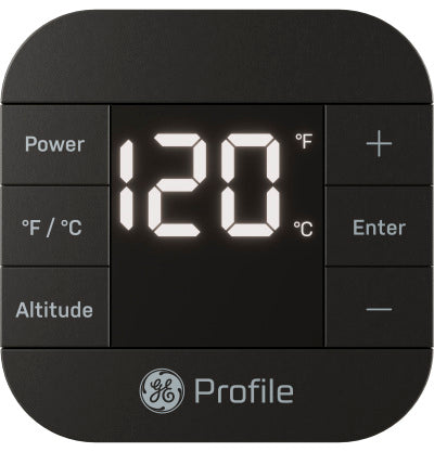 Black GE Profile Tankless Water Heater Wall Control PMBSRT - Front View | United RV Parts