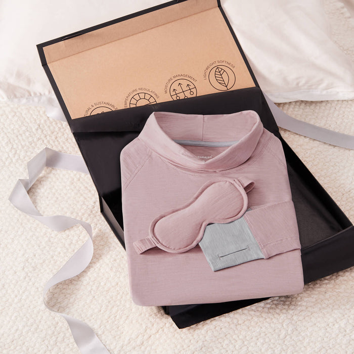 Dusty pink melange / XS