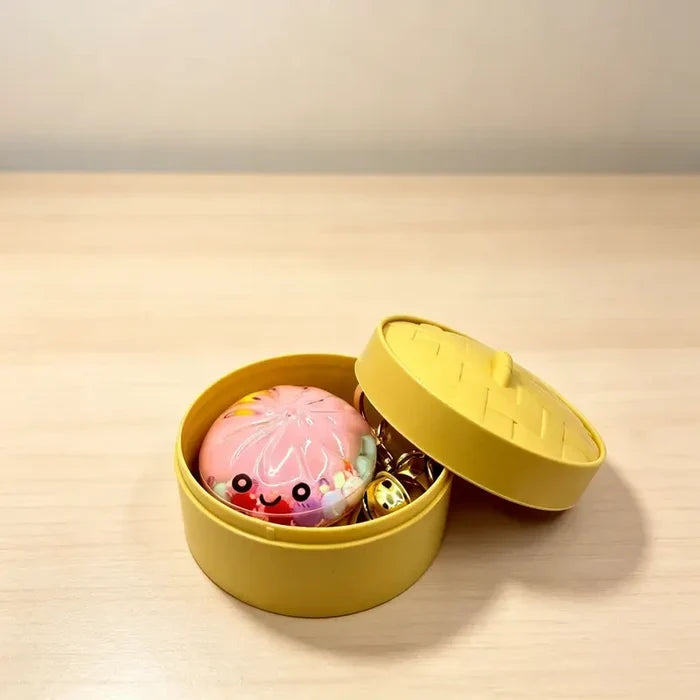 Glitter Sand Dumpling Keychain