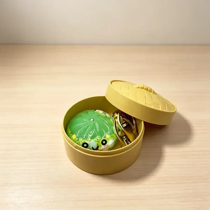Glitter Sand Dumpling Keychain