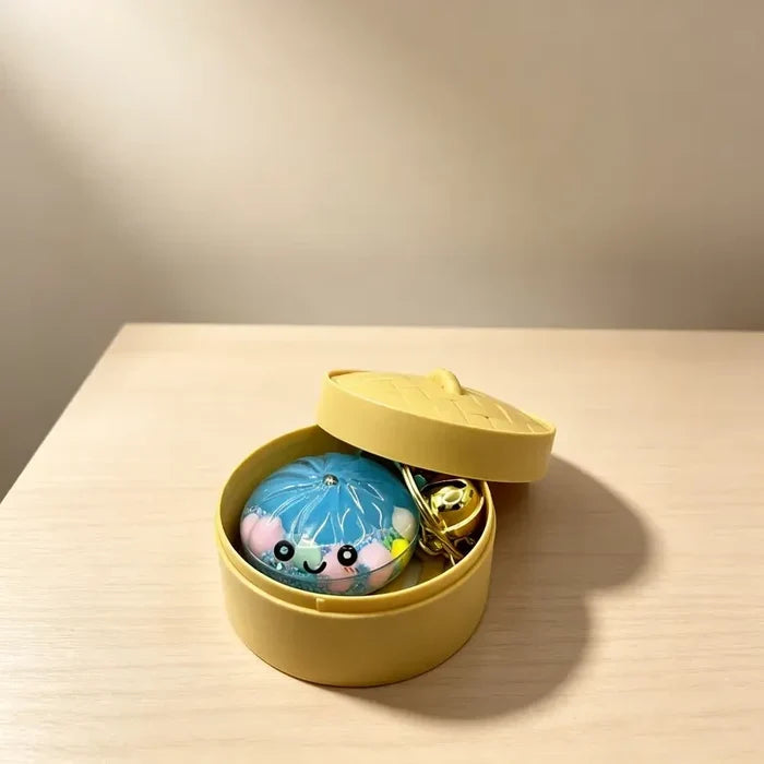Glitter Sand Dumpling Keychain