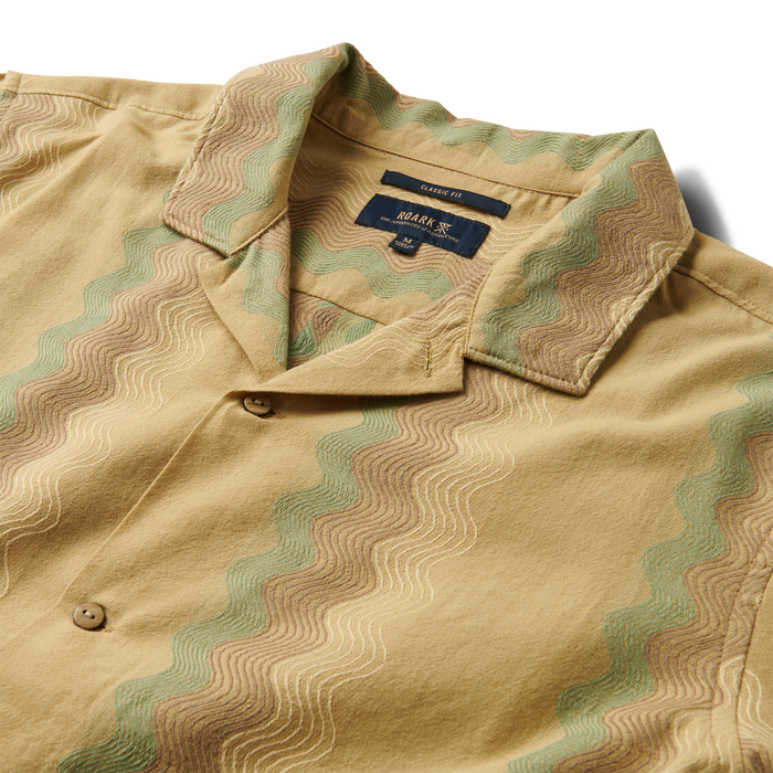 Roark's Gonzo Short Sleeve Button Up Shirt - Fern featured image. Shop the official Roark store now