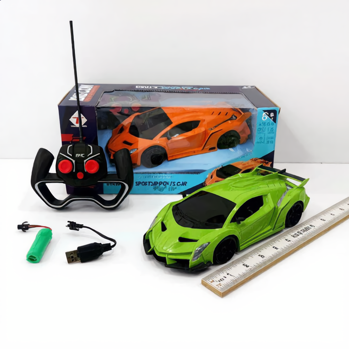 Green  Sports Car