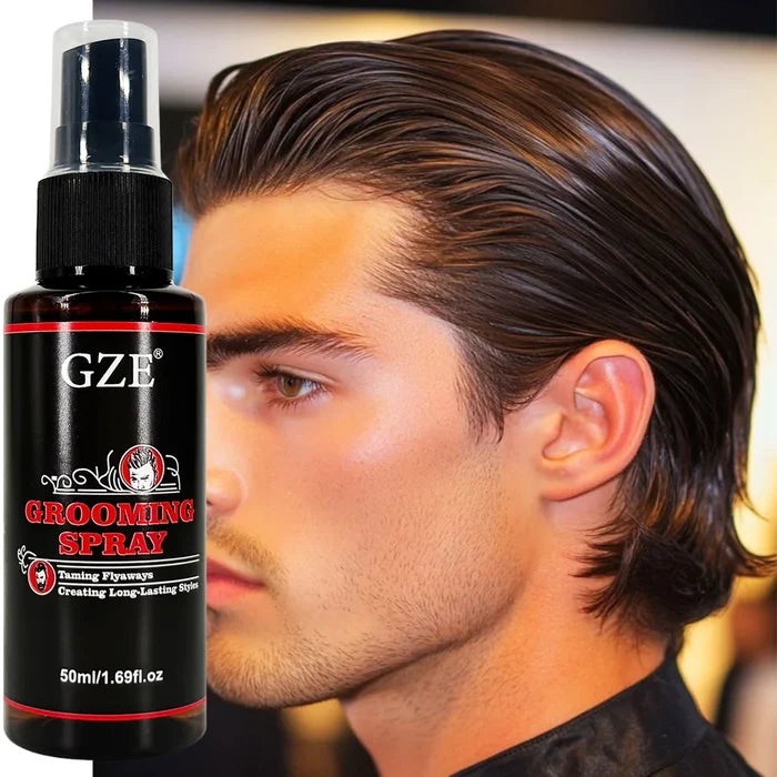GZE All-In-One Grooming Spray For Man - Leave-In Conditioner & Detangler for Hair & Beard
